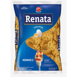 Macarrão com Ovos Ninho 2 Renata Pacote 500g