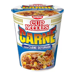 Macarrão Instantâneo Sabor Carne Defumada Cup Noodles 69g