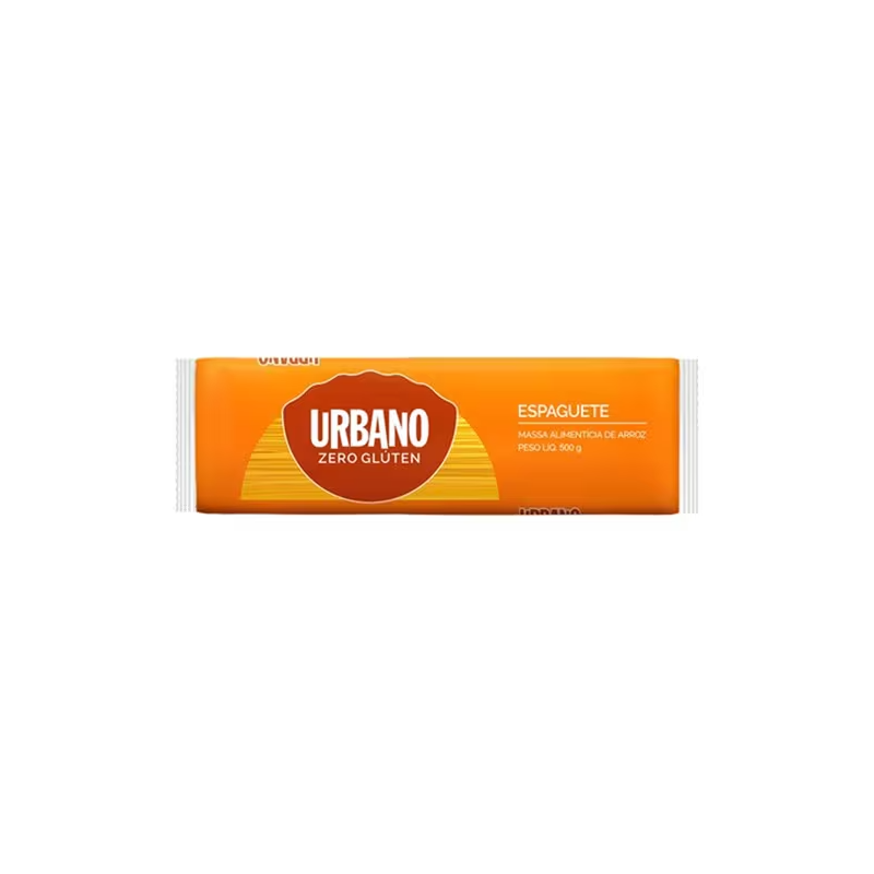 Macarrão Espaguete de Arroz Zero Glúten Urbano 500g