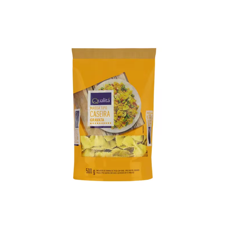 Macarrão Gravata Caseiro Qualitá 500g