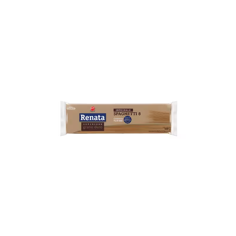 Macarrão Integral Nº8 Superiore Spaghetti Renata 500g
