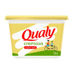 Margarina Cremosa com Sal Qualy 500g