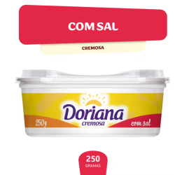 Margarina Cremosa Com Sal Doriana 250g