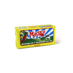 Manteiga Macuco com Sal Tablete 200g