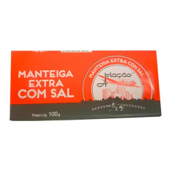 Manteiga Tablete com Sal Aviacao 100g