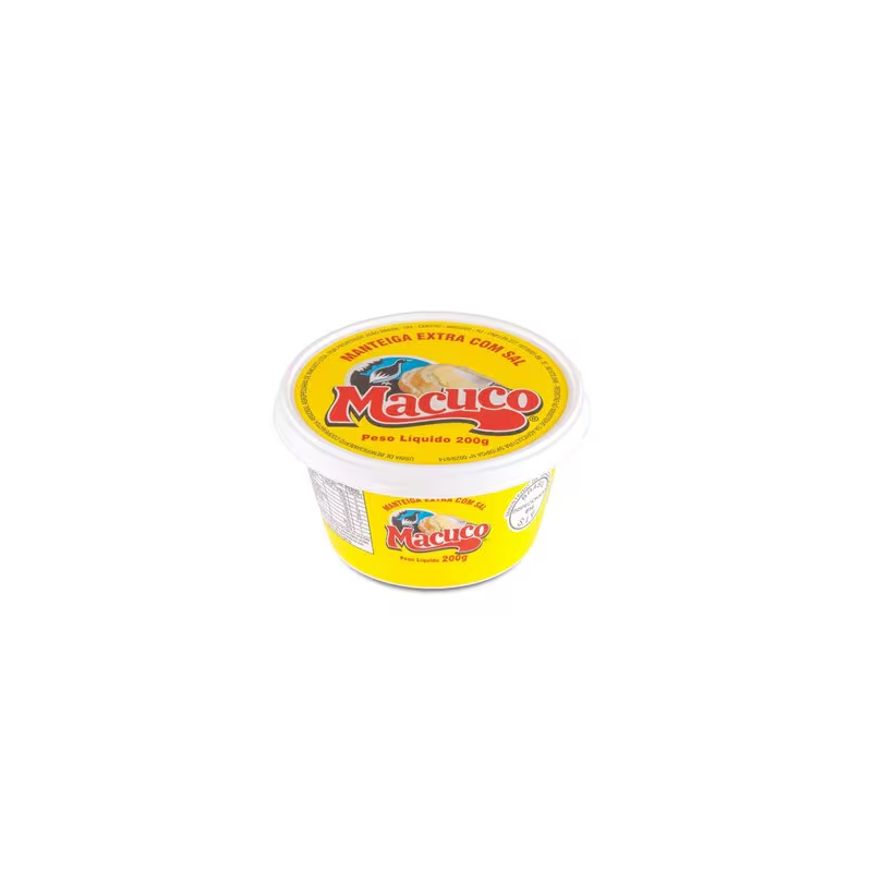 Manteiga Macuco com Sal Pote 200g