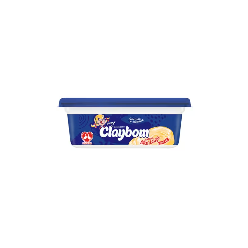 Margarina Claybom Sabor Manteiga com Sal 250g