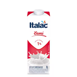 Leite Semidesnatado Uht Italac 1l