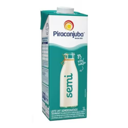 Leite Semi Desnatado Piracanjuba 1l