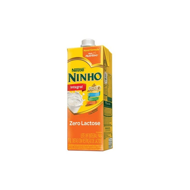 Leite Uht Ninho Zero Lactose Integral 1lt