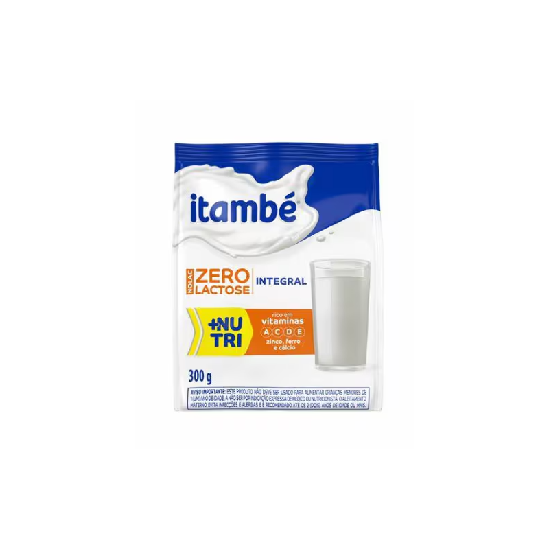 Leite Pó Instantâneo Integral Zero Lactose Nolac Itambé 300g