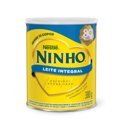 Leite Em Pó Integral Ninho 380g