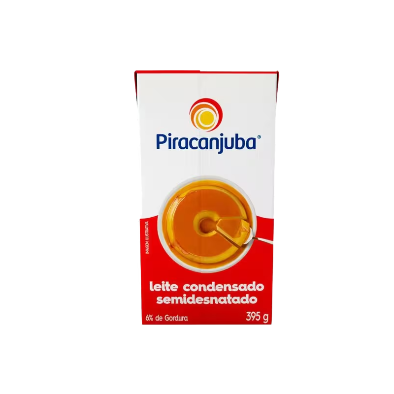 Leite Condensado Semidesnatado Piracanjuba 395g
