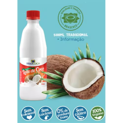 Leite Coco Brascoco 500ml