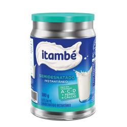 Leite em Pó Instantâneo Itambé Semidesnatado Lata 300g
