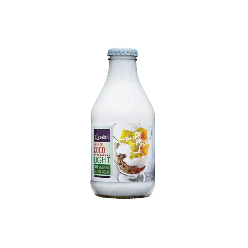 Leite de Coco Qualitá Light Embalagem 200ml