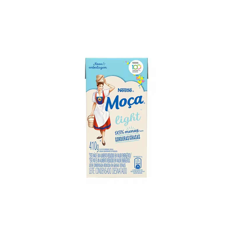 Leite Condensado Moça Light 410g