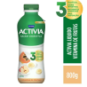 Leite Fermentado Parcialmente Desnatado Sabor Vitamina de Frutas Activia 800g