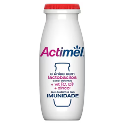 Leite Fermentado Parcialmente Desnatado de Morango Actimel 100g