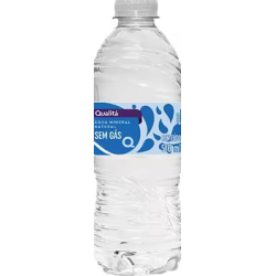 Agua Mineral Natural Sem Gas Qualita Garrafa 510ml