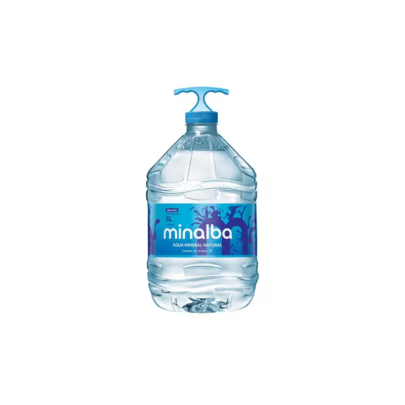 Água Mineral Sem Gás Minalba 5l.