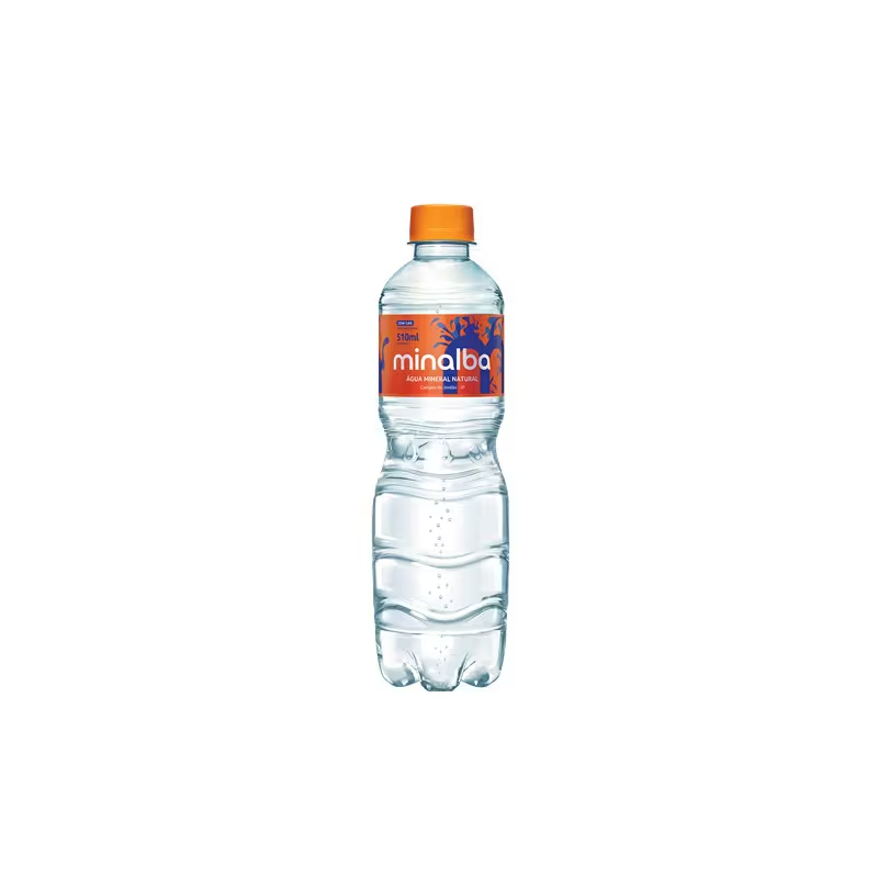 Água Mineral com Gás Minalba 510ml