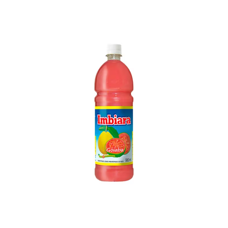 Suco Concentrado Goiaba Imbiara Garrafa 980ml