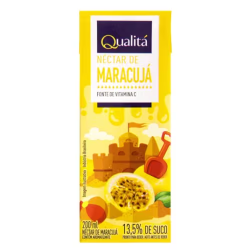 Suco Pronto Néctar de Maracujá Qualitá 200ml