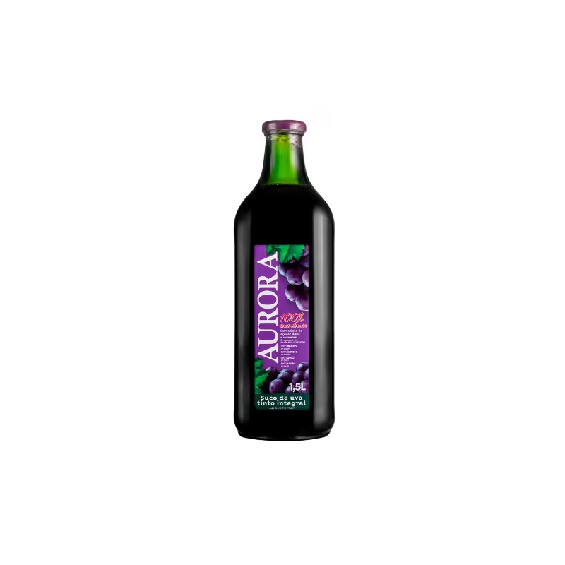 Suco de Uva Tinto Integral Aurora 1,5l