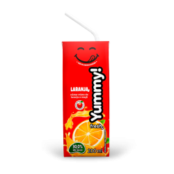 Suco Pronto Yummy Fresh Néctar Laranja e Maçã Caixa 200ml