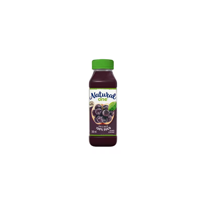 Suco Pronto de Uva e Maçã Natural One 300ml