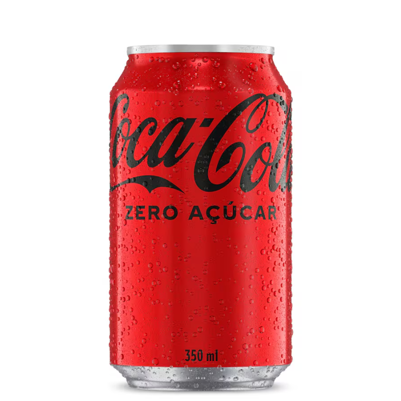 Refrigerante Coca-Cola Zero Açucar Lata 350ml