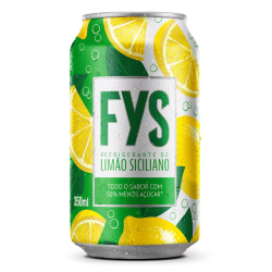 Refrigerante Limão Siciliano Fys Lata 350ml