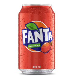 Refrigerante Fanta de Caju Lata 350ml
