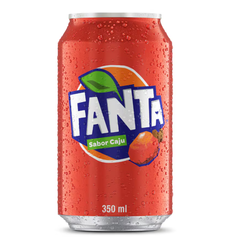 Refrigerante Fanta de Caju Lata 350ml
