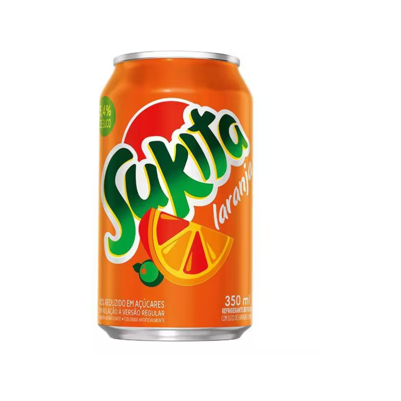 Refrigerante de Laranja Sukita 350ml
