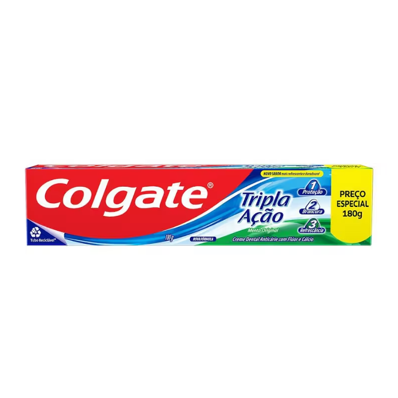 Creme Dental Tripla Ação Colgate 180g