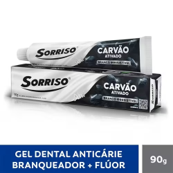 Creme Sorriso Carvão Ativado Dental 90g