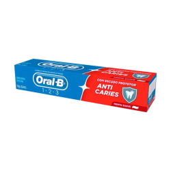 Creme Dental Menta Suave Oral-b 1-2-3 Caixa 70g