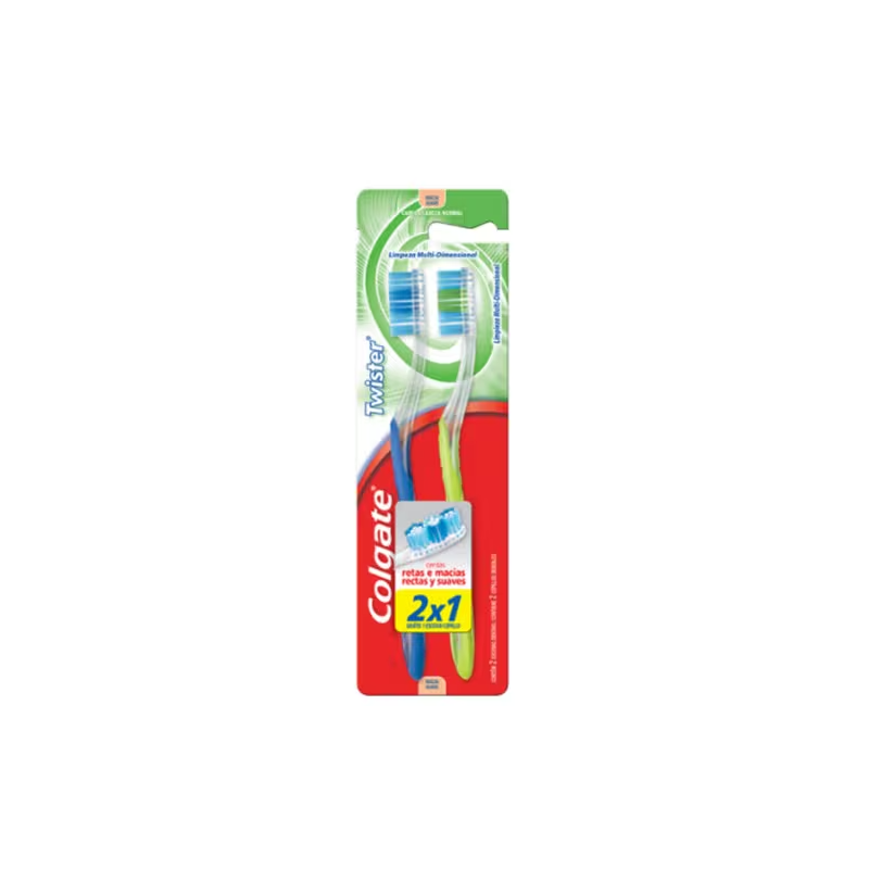 Escova Dental Twister Macia Colgate 2un