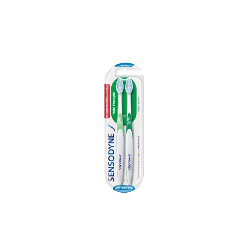Escova Dental Sensodyne Multiproteção Embalagem 2un 50% Off